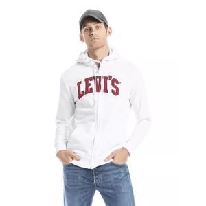 NEW Unisex 3XL LEVI'S Hombre Graphic Zip-Up Hoodie White 19625 0028